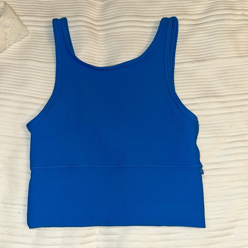 Poolside Blue Lululemon Reversible Tank Top